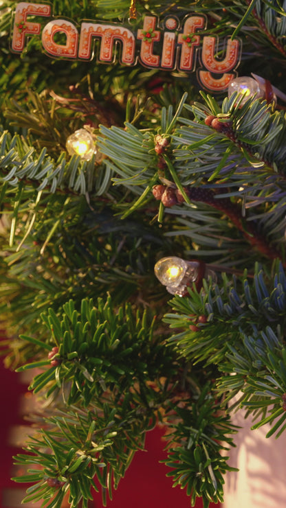 Custom Baby Kid in Car Acrylic Ornament – Personalized Newborn Christmas Photo Keepsake