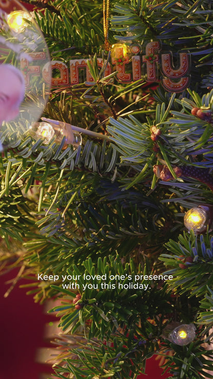 I Am Always With You – Personalized Memorial Photo Acrylic Ornament