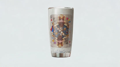 King of Dads 20oz Tumbler – Father’s Day Gift Cup for Dad