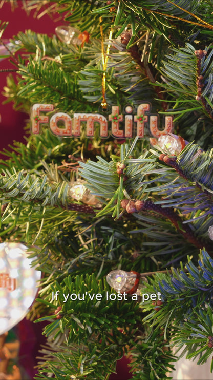 Always Remembered, Forever Loved – Custom Ceramic Heart Ornament for Memorial Christmas Gift