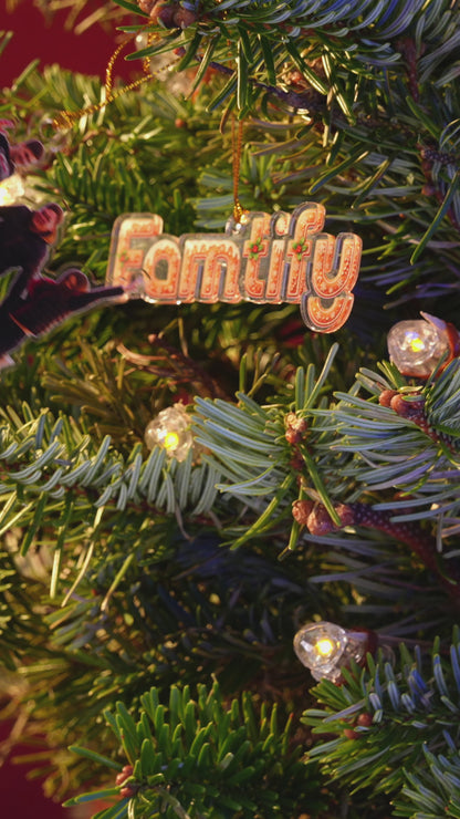 Besties Forever – Personalized 3D Acrylic Ornament
