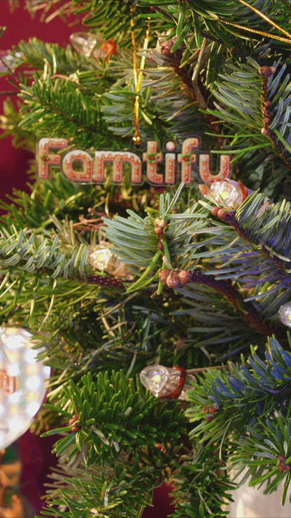 Personalized Poodle Ceramic Acrylic Ornament – Custom Pet Name Keepsake Gift