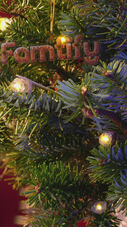 Memorial Personalized Loss Of Grandparents Ceramic Acrylic Ornament