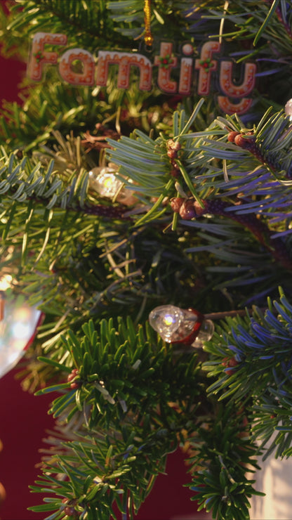 Baby’s First Christmas Ornament – Custom Hologram Acrylic Star Snowflake Decoration