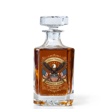 Honoring 250 Years Of Liberty America 250Th Anniversary Decanter