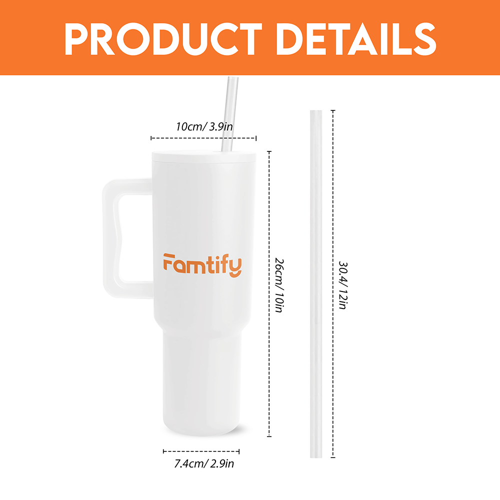 Personalized 40oz Tumbler for Dad – Custom Name Father’s Day Gift Cup