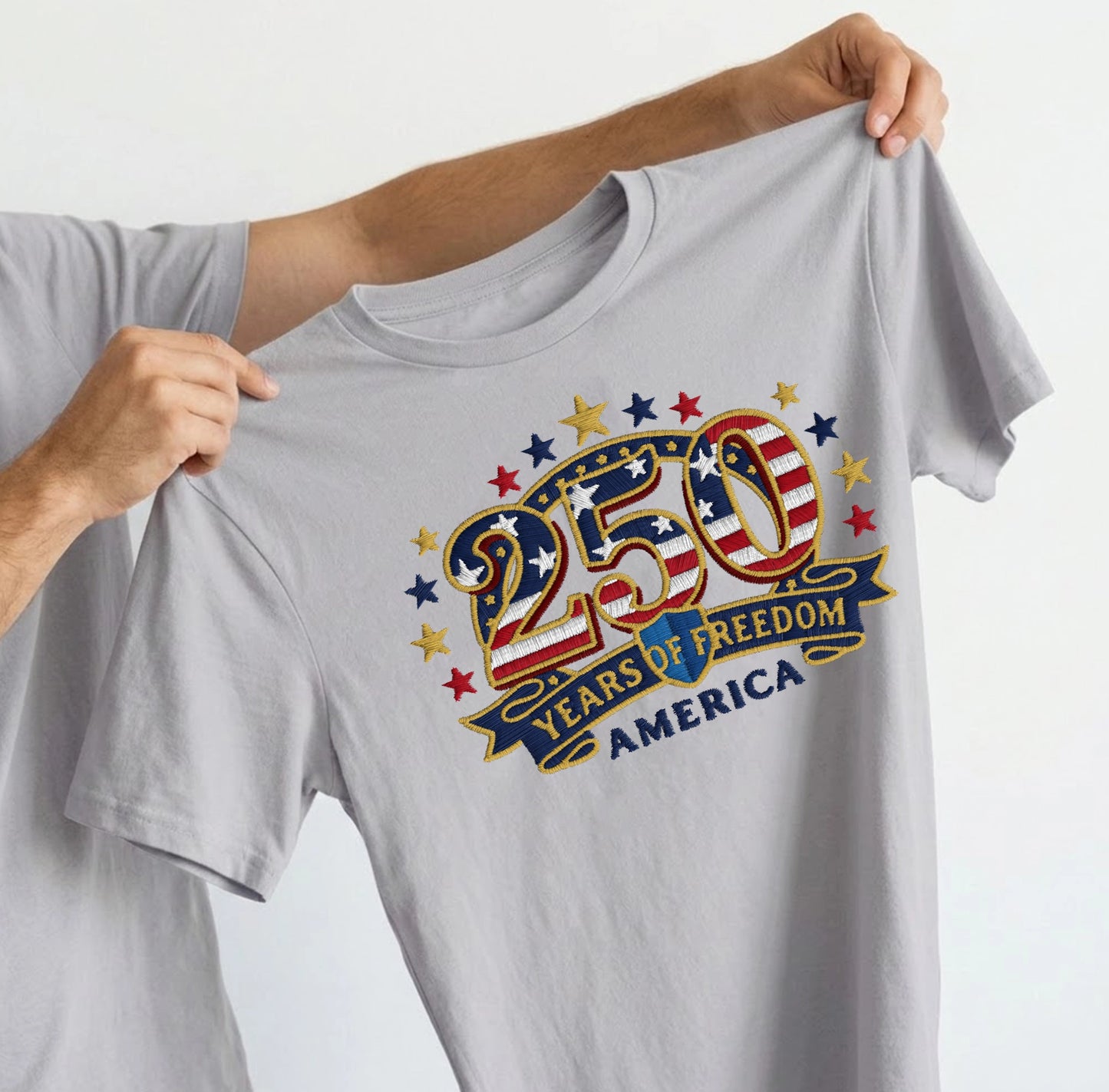 America 250th Anniversary - Patriotic USA T-Shirt Design